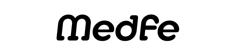 Medfly Extrabold Regular cкачати шрифт безкоштовно